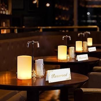 Dettaglio tavolo riservato